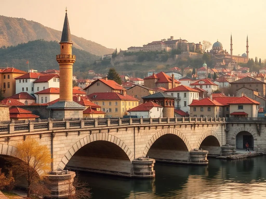 Shtëpi me qera në Prizren — pamje e qytetit